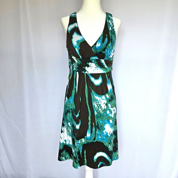 City Triangles Green and Black Dress - Picture 1 of 11